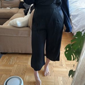 Maje cropped black pants - size 36